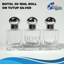 Botol Jo Roll On 15Ml Tutup Silver