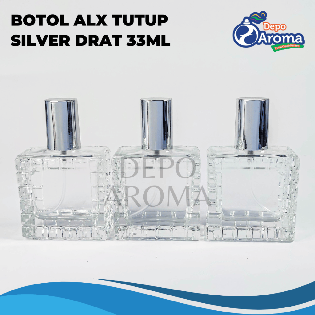Botol ALX Drat 33Ml Tutup Silver