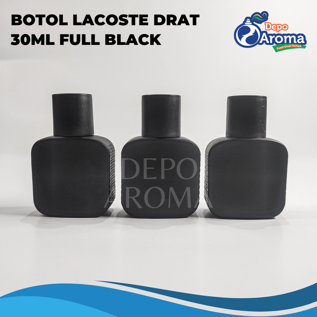 Botol Lacoste Drat 30Ml Full Black