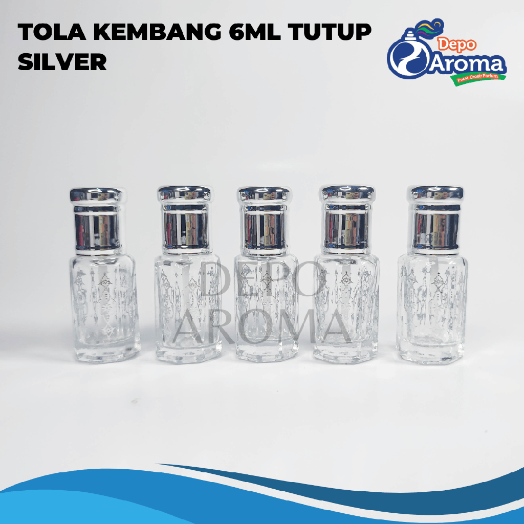 Tola Kembang 6Ml Tutup Silver