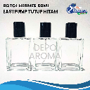 Botol Hermes 50Ml Easypump Tutup Hitam