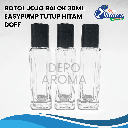 Botol Jojo Balok 30Ml Easypump Ttp Hitam Doff