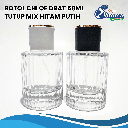Botol Chloe Drat 58Ml Tutup Mix Hitam Putih