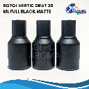 Botol Hertic Drat 36 Ml Full Black Matte