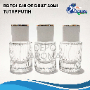 Botol Chloe Drat 30ml Tutup Putih