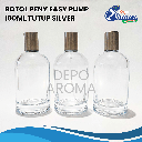 Botol Peny Easy Pump 100ml Tutup Silver