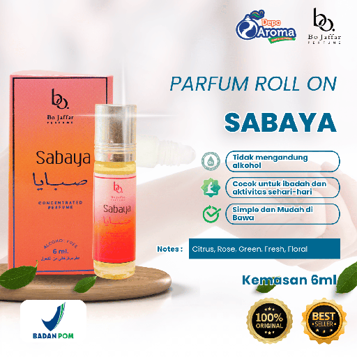 [BOR002] Bo jaffar Roll On 6 ml Sabaya