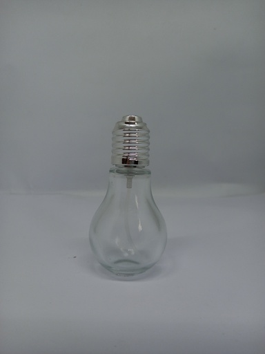 [BTLKC0122] Botol Bohlam Tutup Silver 30Ml