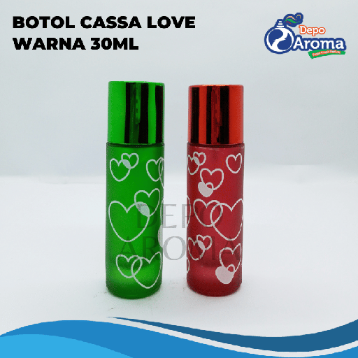 [BTLKC0032] Botol Cassa Love Warna 30Ml