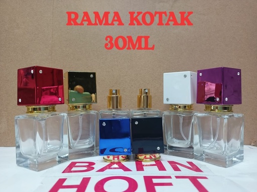 [BTLKC0166] Botol Rama Kotak 30Ml