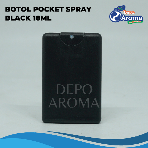[BTLPLST00206] Pocket Spray Black 18Ml
