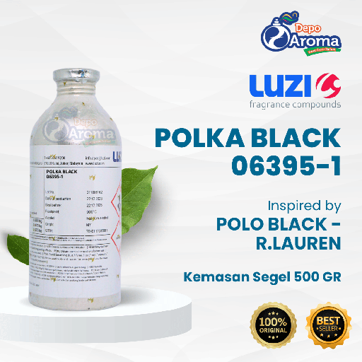 [LZ0094] Polka Black 06395-1