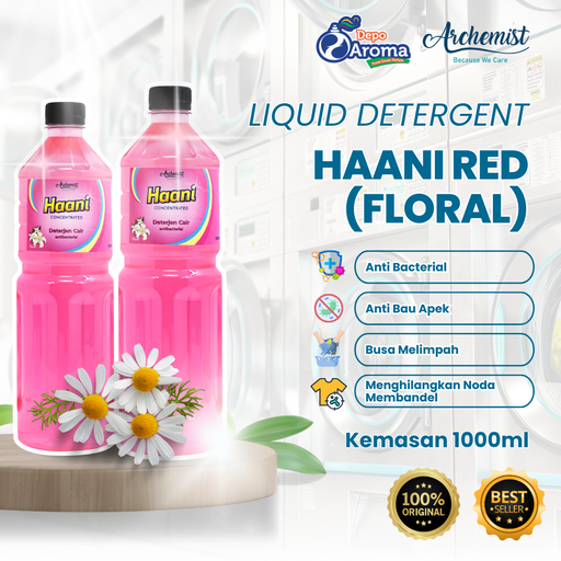 [DET001] Detergent Haani Red 1Lt
