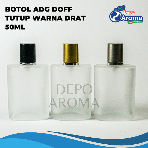 [BTLKC0227] Botol ADG 50ml Tutup Warna