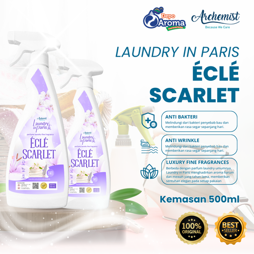 [FGA0187] LAUNDRY IN PARIS ECLE SCARLET 500 mL