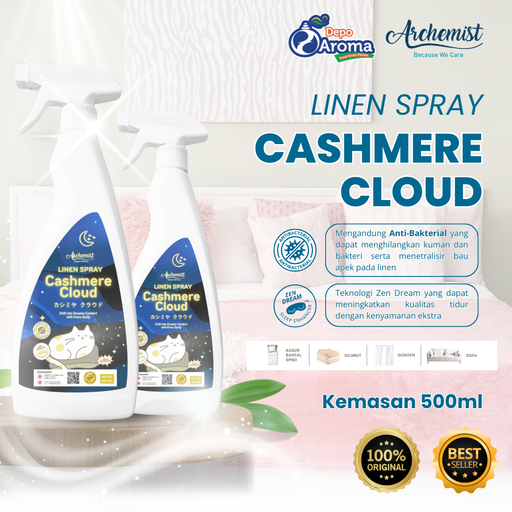 [FGA0190] LINEN SPRAY CASHMERE CLOUD 500 mL