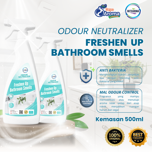 [FGA0195] NUTRAROMA FRESHEN UP BATHROOM SMELLS ODOURS 500 mL